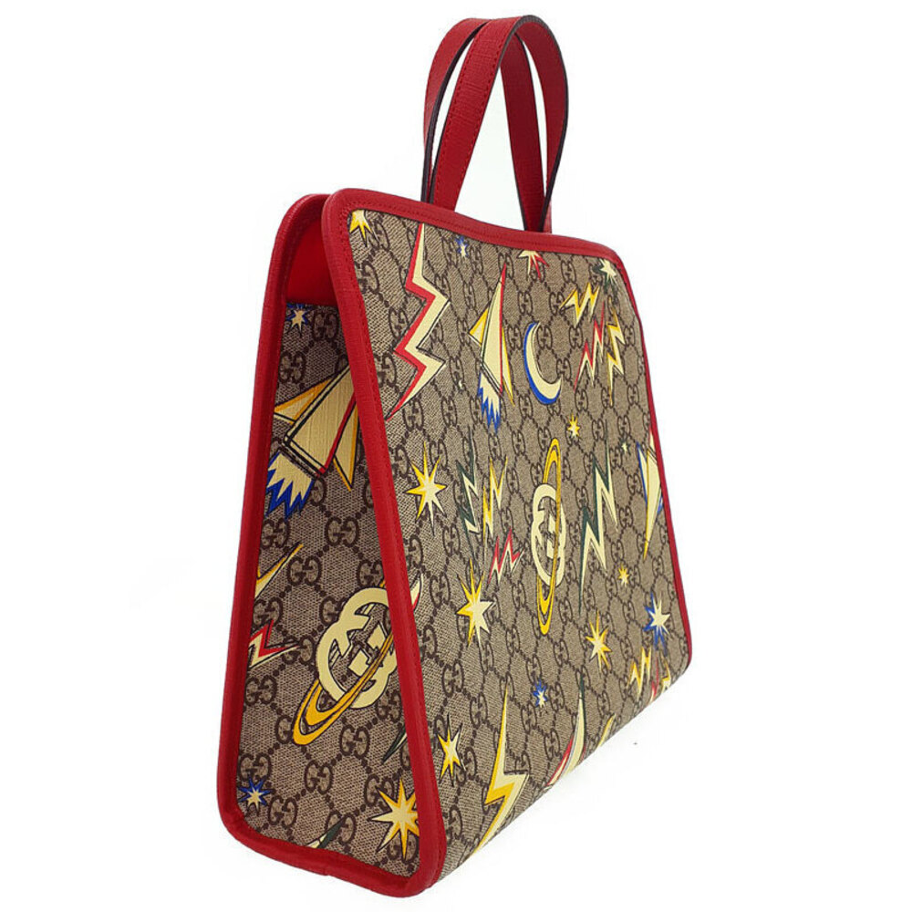 Gucci Sukey Tote Shoulder Bag GG monogram canvas leather Beige Brown - Picture 2 of 9